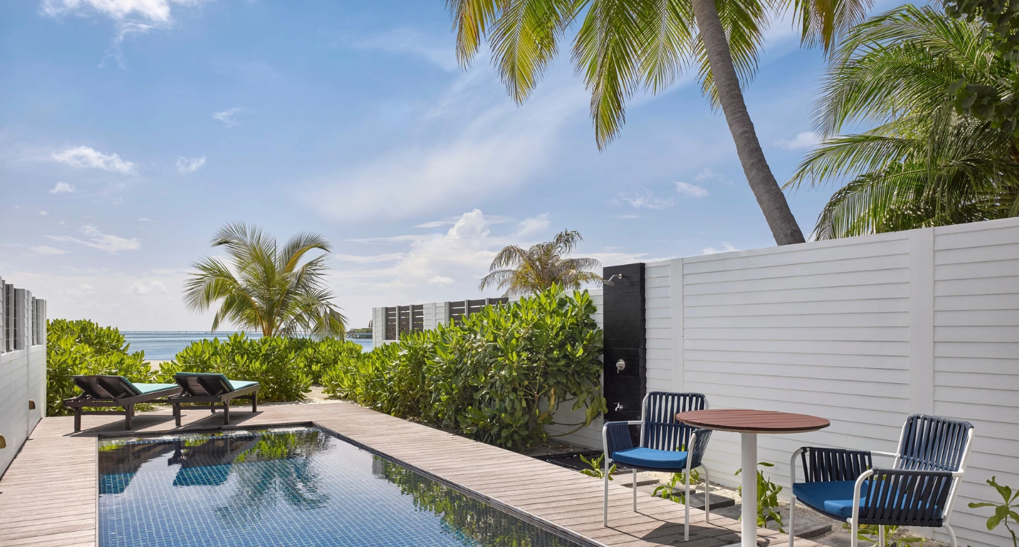 5D4N Combo Island – Villa Nautica Resort Maldives A2 (2N Local + 2N Resort)-Sunset Beach Pool Villa.