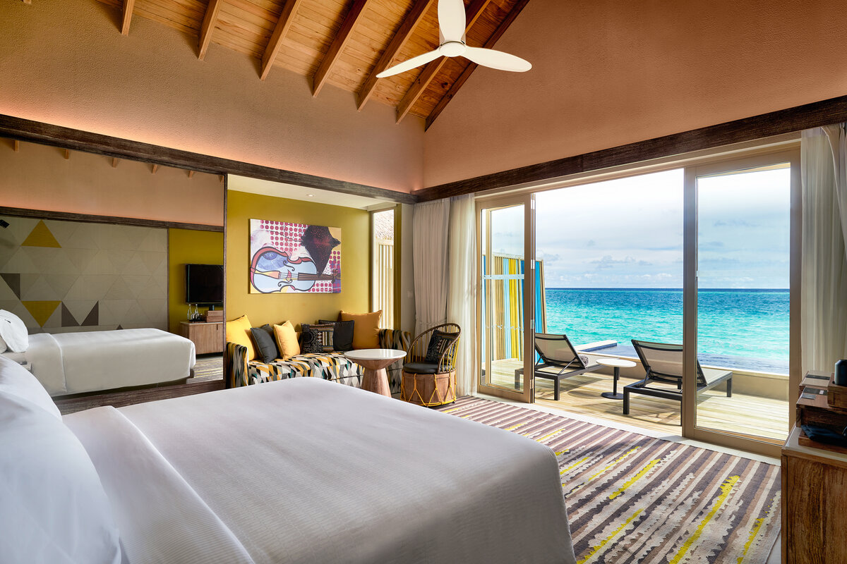 4D3N Combo Island – Hard Rock Hotel Maldives A3 (2N Local + 1N Resort)-Platinum Overwater Pool Villa.