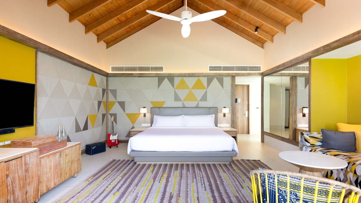 5D4N Combo Island – Hard Rock Hotel Maldives A3 (2N Local + 2N Resort)-Platinum Overwater Pool Villa.
