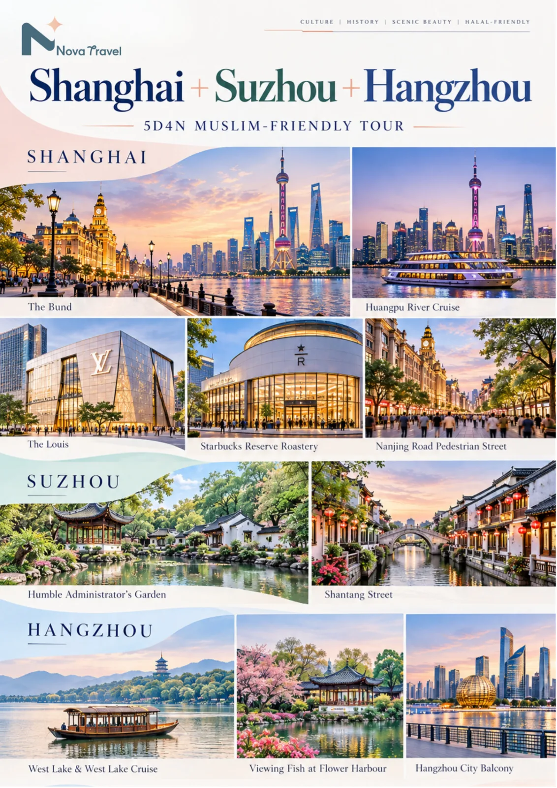 Shanghai · Suzhou · Hangzhou
