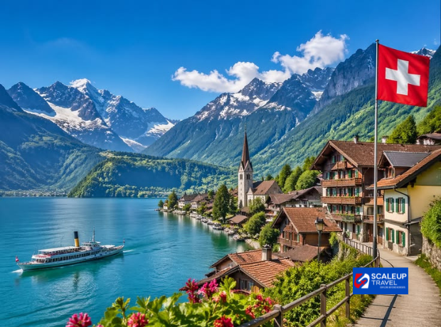 9D7N 5 Europe Countries + Mt Titlis