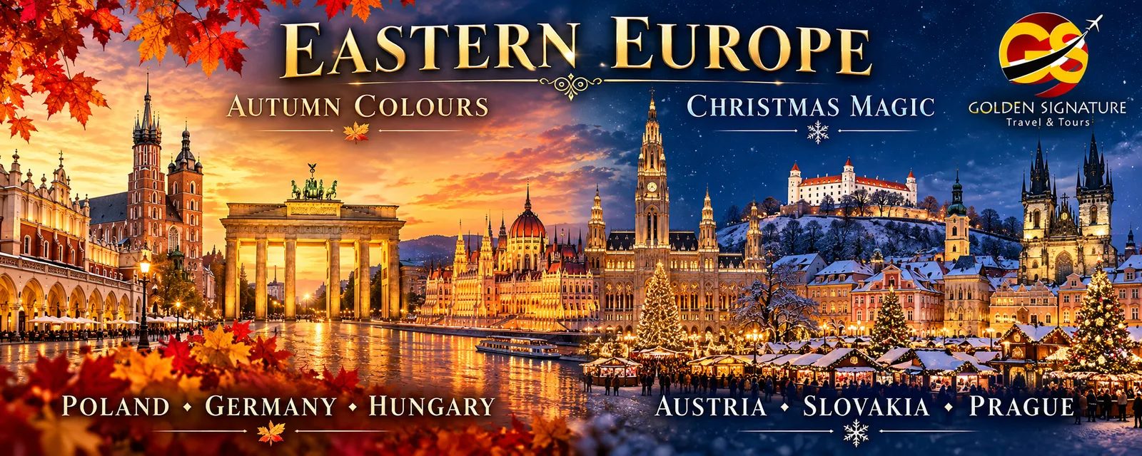 EASTERN EUROPE : AUTUMN COLOURS & CHRISTMAS MAGIC