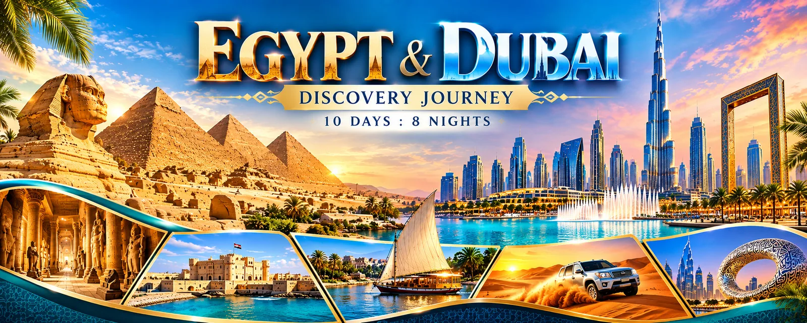 Two Worlds Discovery : Egypt & Dubai