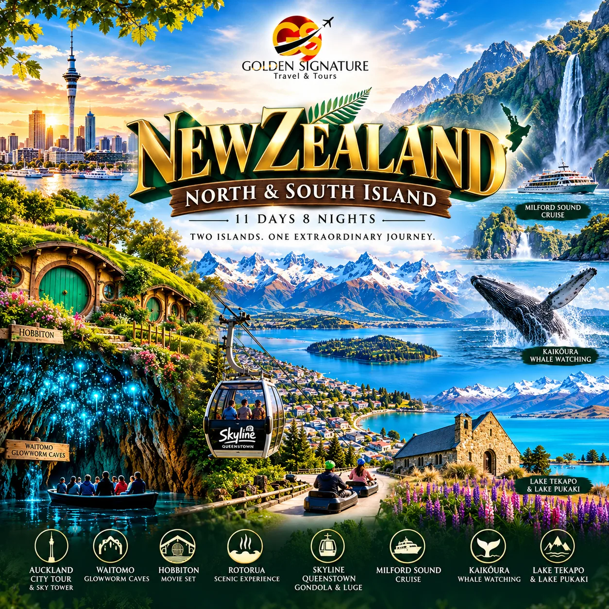 NEW ZEALAND : SCENIC WONDERS
